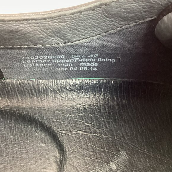 Dansko Adriana Womens 11.5-12 Leather Lace-Up Loafers Black Comfortable Casual S - Picture 11 of 11